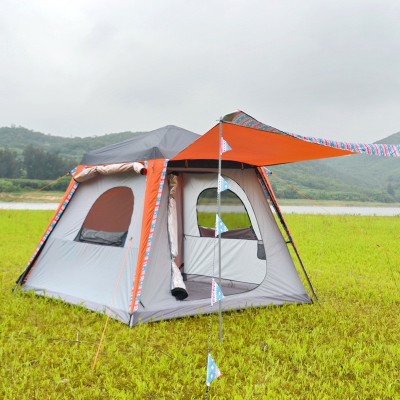 PONYON新款气压自动帐防雨防晒沙滩遮阳便携式露营野餐多人帐篷  2顶图2