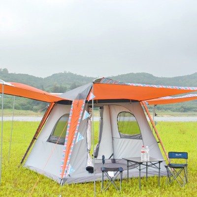 PONYON新款气压自动帐防雨防晒沙滩遮阳便携式露营野餐多人帐篷  2顶图4