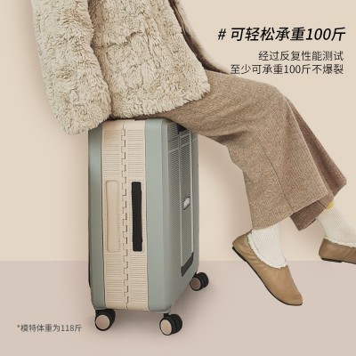 步步乐多功能折叠行李箱24寸万向轮跨境密码拉杆箱20寸登机旅行箱  2个图4