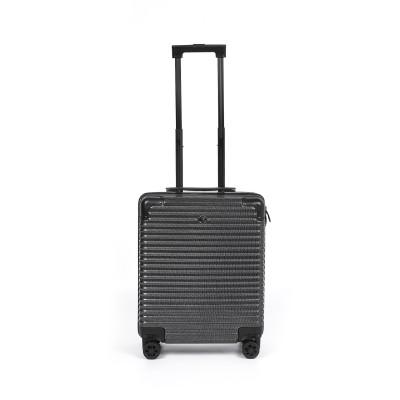20寸PC拉杆箱学生登机箱汽车礼品旅行箱现货碳纤维纹PC拉杆箱批发  2个图5