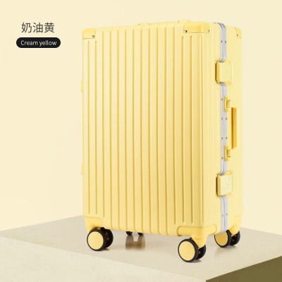 【丹尼袋鼠】暖色系拉杆箱铝框行李箱时尚潮酷旅行箱批发一件代发  2个图4