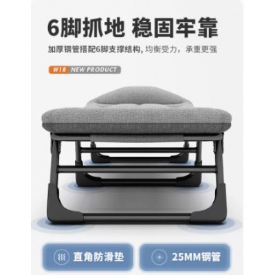 志达折叠椅办公室小号午休午睡床榻榻米懒人沙发家用多功能躺椅美1米图4