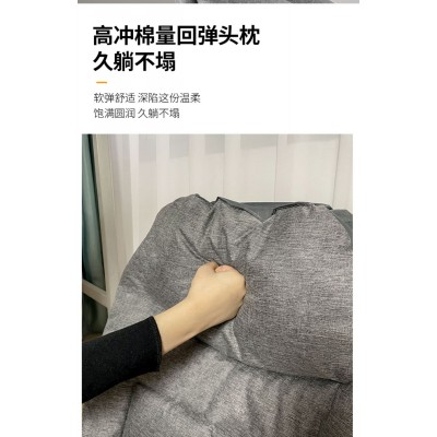 床上靠背椅折叠椅可躺可睡榻榻米座椅飘窗宿舍家用折叠床懒人沙发1张图5