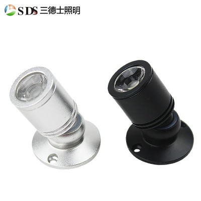 LED柜台迷你射灯珠宝手机展柜货架灯 可调角度1W3W微型 小灯聚光灯1个图4