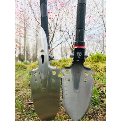 工厂直销多功能工兵铲户外用品工具装备铁锹锰钢铲兵工铲跨境爆款  10件图5