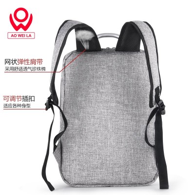 工厂直销旅行包16寸休闲IPAD电脑简约轻便潮流双肩包英伦百搭背包  5个图4