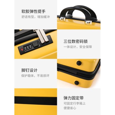 网红小雏菊行李箱女大容量化妆包16寸手提箱旅行收纳箱伴手礼便携  2个图5