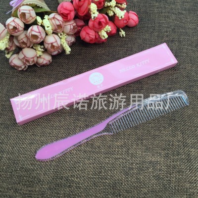 酒店一次性用品梳子卡盒装宾馆客房民宿一次性梳子厂家批发3000个图2