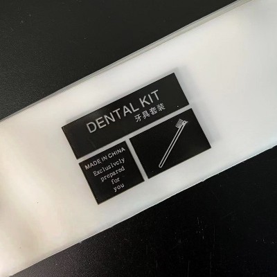 酒店一次性洗漱用品塑料自封袋牙刷梳子自封包装袋塑封袋厂家批发5包图4