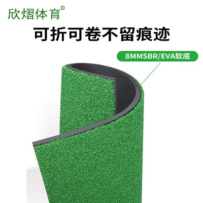 亚马逊便携迷你户外室内挥杆练习器golf配件击球垫高尔夫打击垫   1件图2