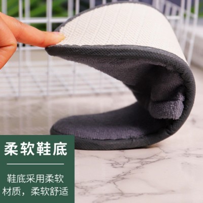 全季同款真美布拖鞋 XPE无异味防滑拖鞋 印刷LOGO酒店一次性拖鞋500双图4