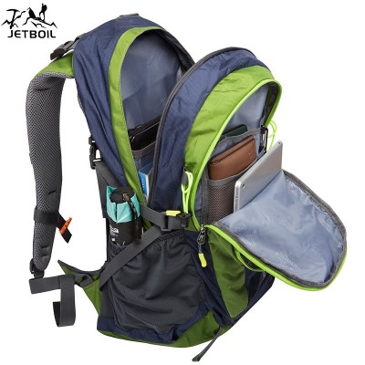 杰博特新款40L户外包野营运动徒步尼龙防水登山旅游骑行双肩背包  1个图5