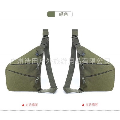 户外战术单肩包运动迷彩单肩包战术收纳斜挎包汉堡胸包男骑行背包2个图5