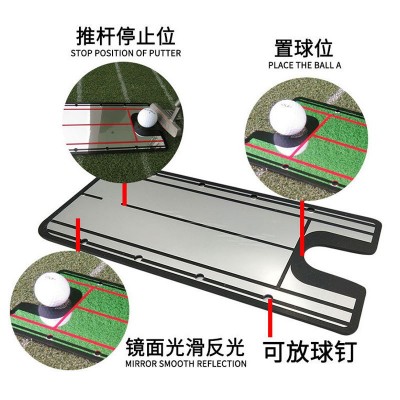 厂家直供高尔夫练习器高尔夫练习镜推杆动作纠正器初学辅助器  2件图3