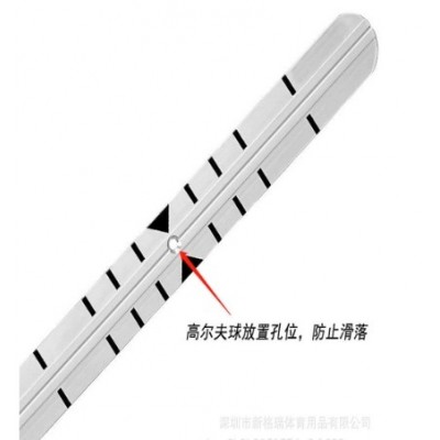 新款高尔夫推杆尺GOLF推杆练习器教学轨迹准确指引导向尺热销款  1件图4