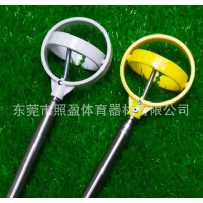 高尔夫捡球器 不锈钢捞球杆 高尔夫用品 8节捡球器 双簧头捡球器  1个图3