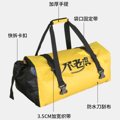 摩托车防水尾包骑行驮包后座包摩旅机车骑行装备骑士大容量旅行包2件图3
