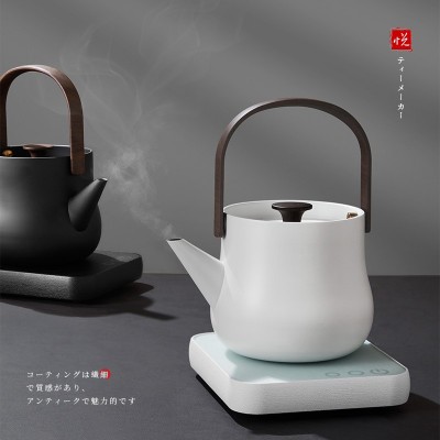 智蔚茶器茗悦煮茶器316不锈钢日式煮茶器保温恒温电茶壶烧水壶 2套图4