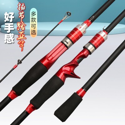 工厂批发路亚竿M调ML调路亚杆直柄/枪柄钓鱼竿中快调路亚竿全套  2个图3