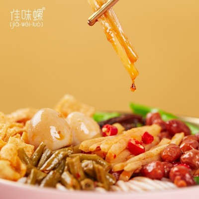 佳味螺女神款350g 柳州螺蛳粉螺狮粉 网红速食米粉  10袋图3